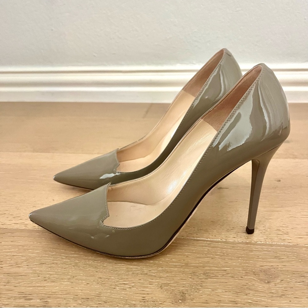 Elegant Olive Green Stiletto Heels